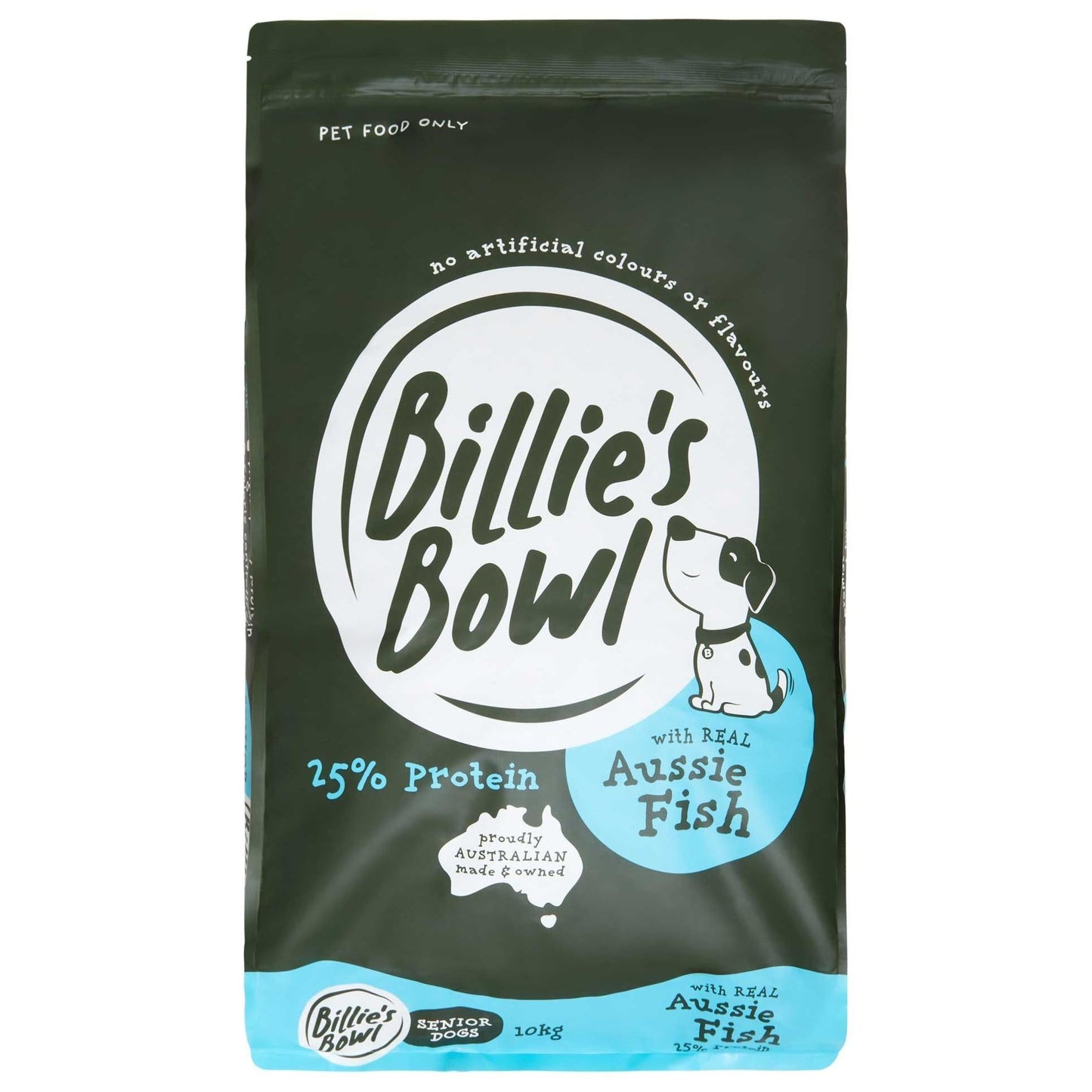 Billie's Bowl Senior with Aussie Fish Dry Dog Food