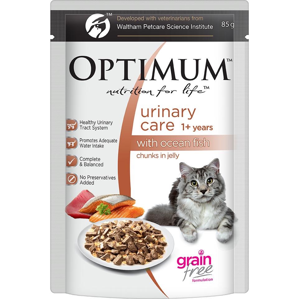 Optimum Urinary Care Ocean Fish Wet Cat Food