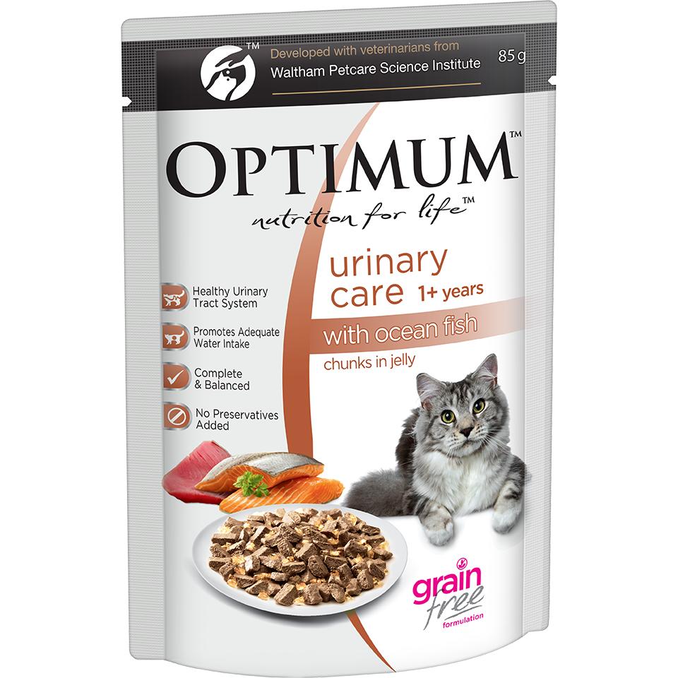 Optimum Urinary Care Ocean Fish Wet Cat Food