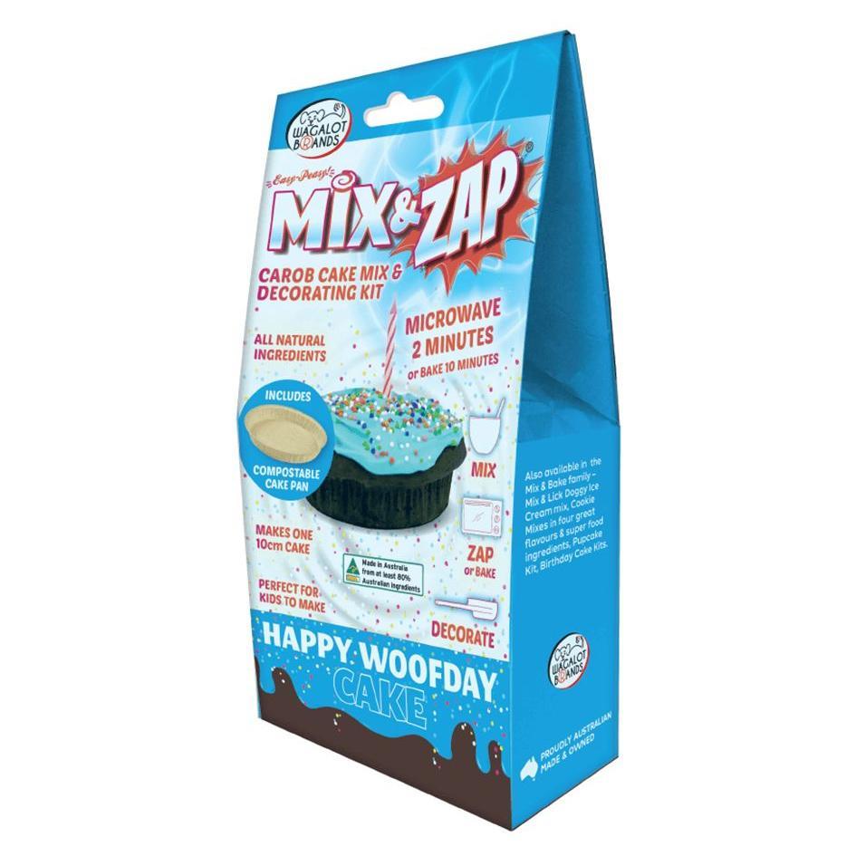 Mix & Zap Happy Woofday Cake Kit