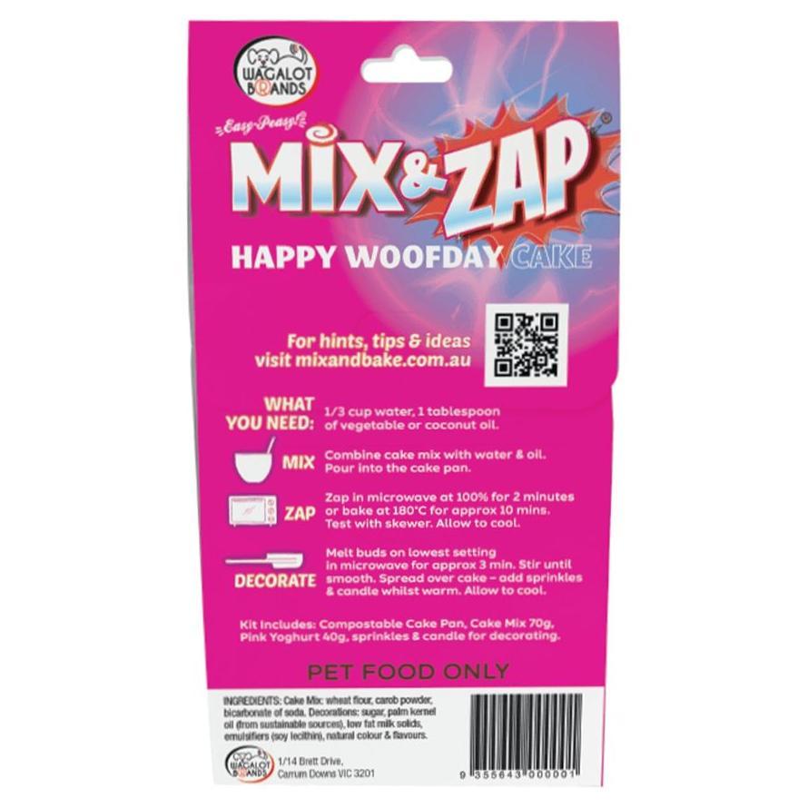 Mix & Zap Happy Woofday Cake Kit