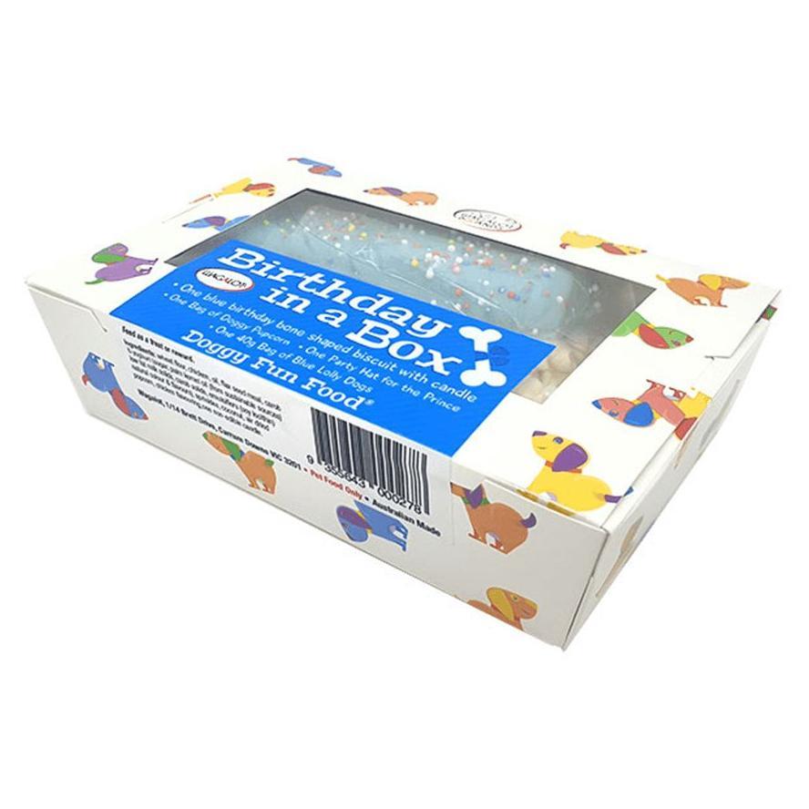 Doggy Fun Food Birthday Box