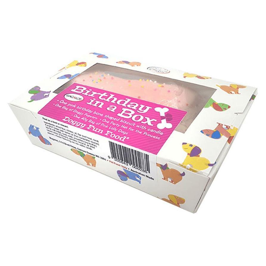 Doggy Fun Food Birthday Box
