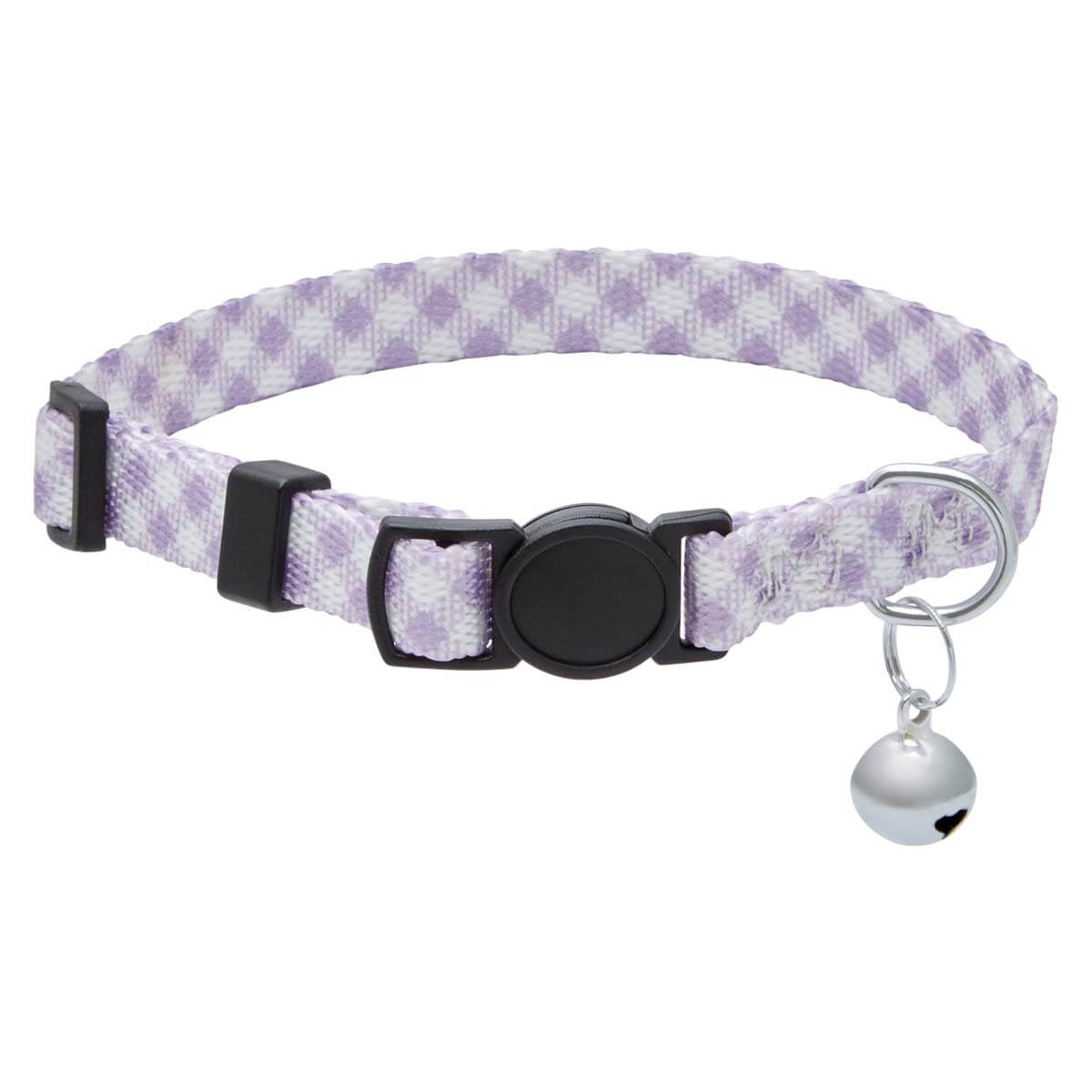 Lexi & Me Cat Collar Lilac Gingham