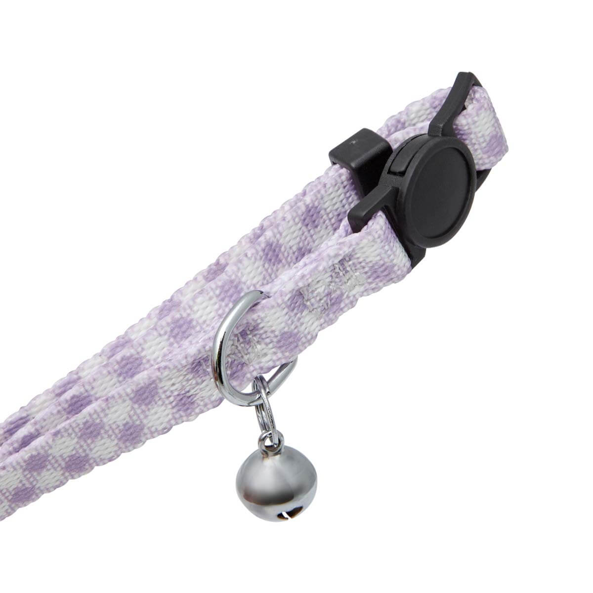 Lexi & Me Cat Collar Lilac Gingham