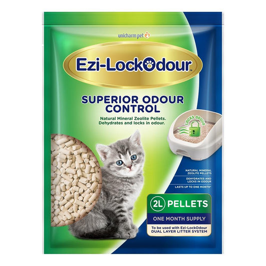 Ezi-LockOdour Natural Mineral Zeolite Pellet Cat Litter