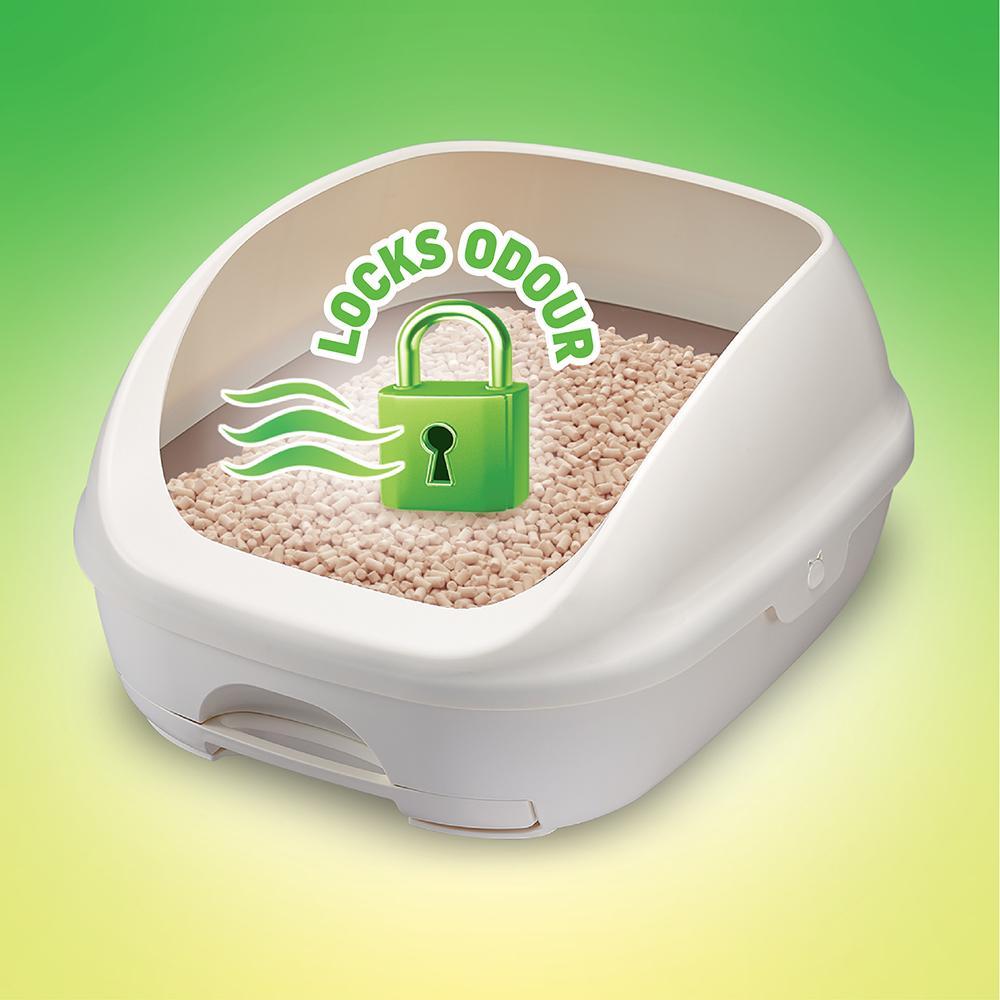 Ezi-LockOdour Natural Mineral Zeolite Pellet Cat Litter