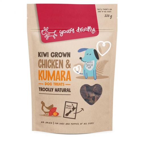 Yours Droolly Kiwi Grown Chicken & Kumara Dog Treats