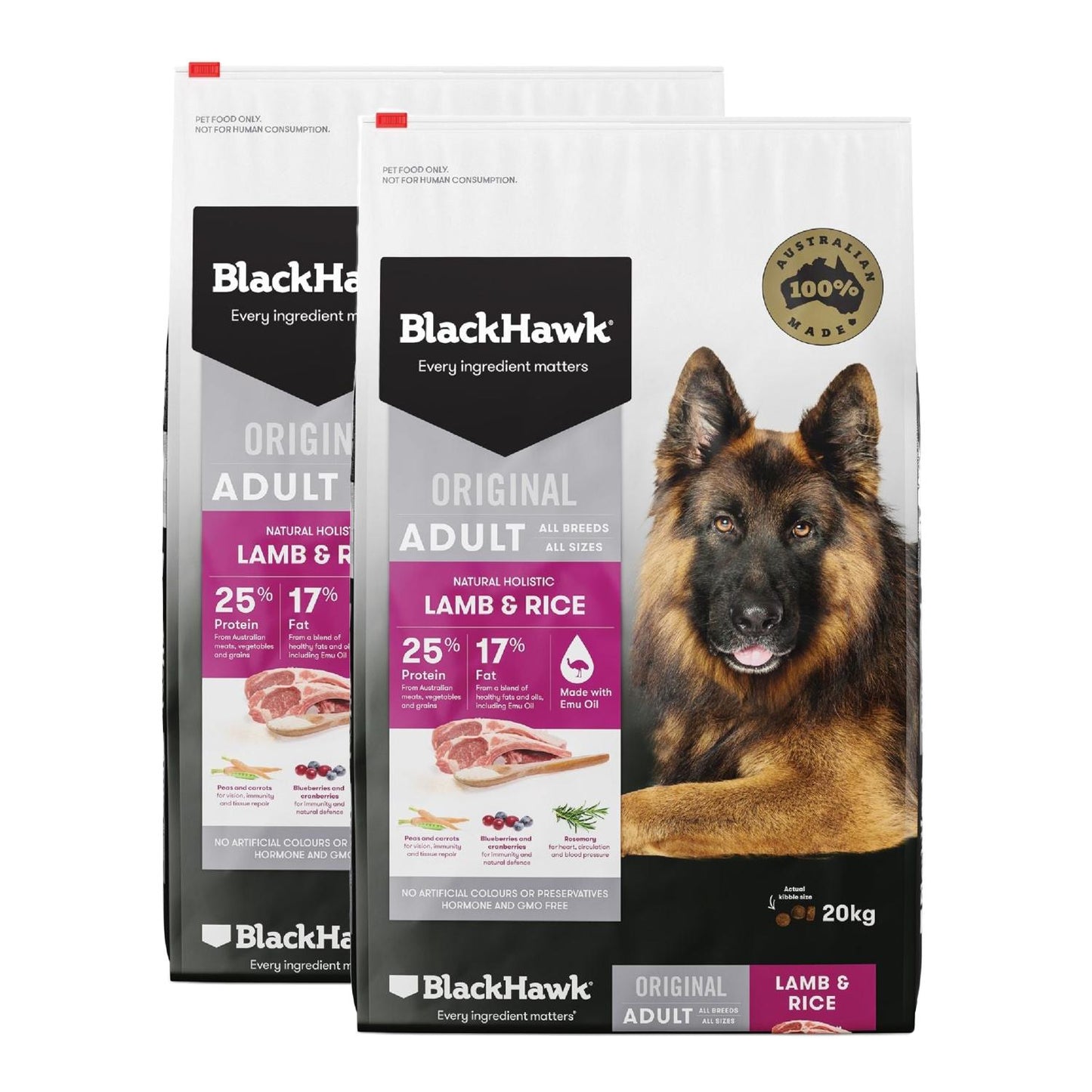 Black Hawk Original Lamb & Rice Adult Dry Dog Food