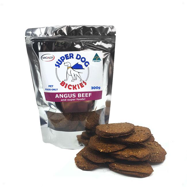Super Dog Angus Beef Bickies Dog Treats