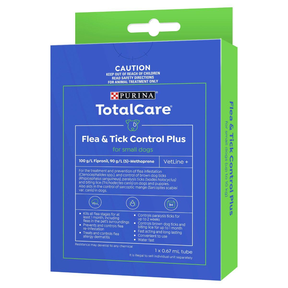 Purina Total Care Flea & Tick Control Plus For Dogs