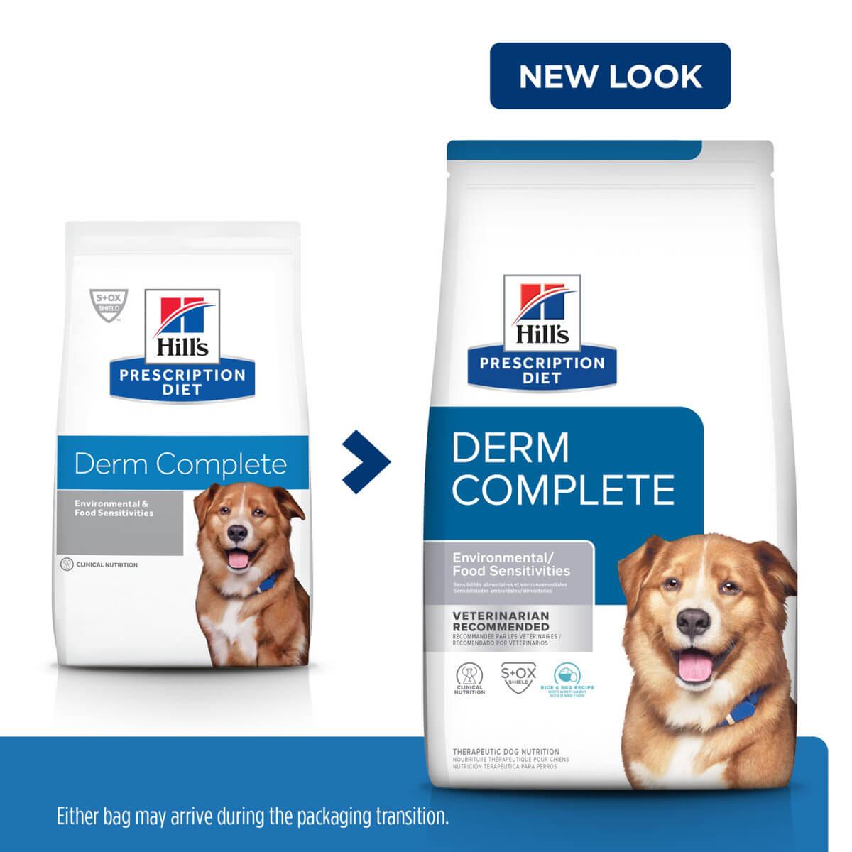 Hill's Prescription Diet Derm Complete Environmental & Food Sensitivities Dry Dog Food