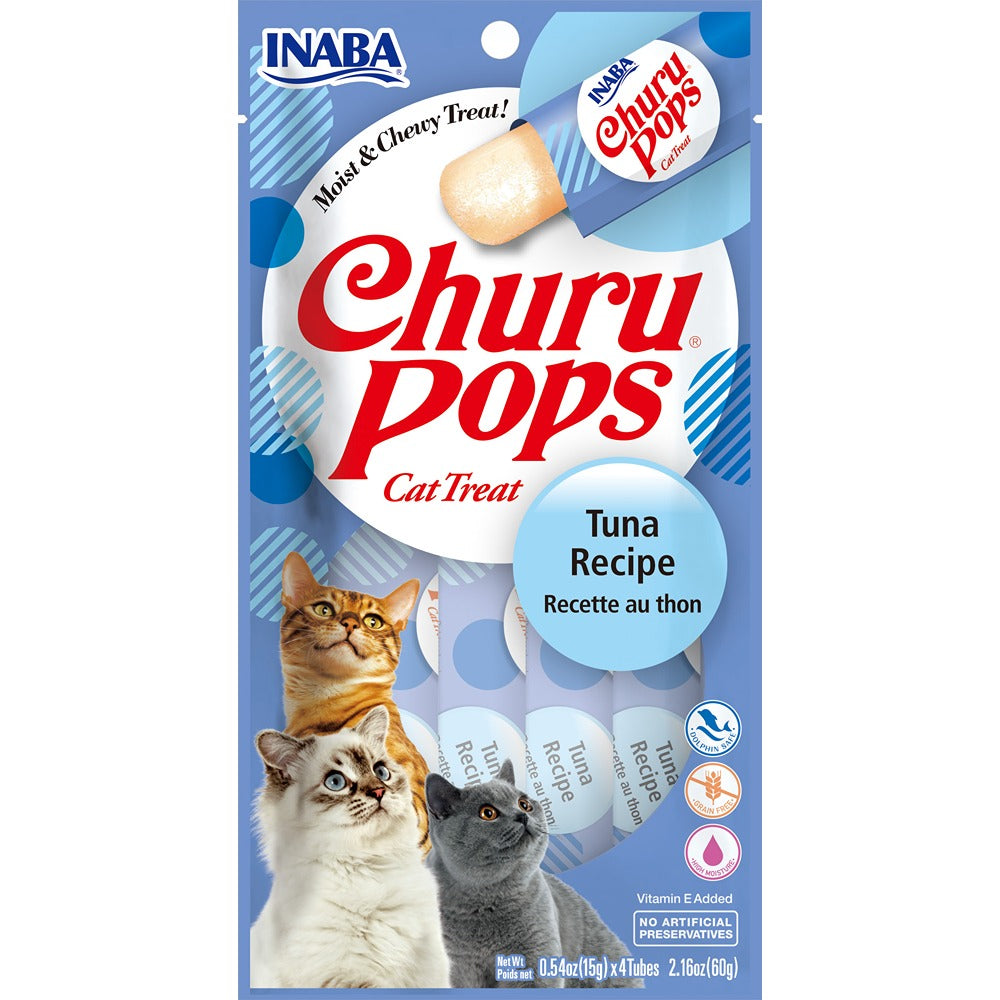 Inaba Churu Pops Tuna Recipe Cat Treats
