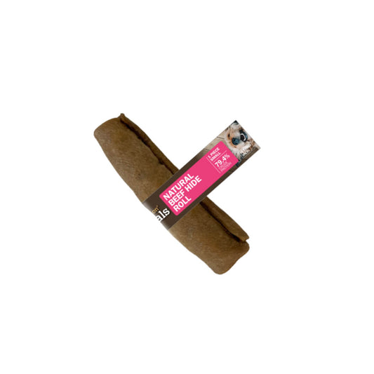 Evolution Naturals Beef Hide Natural Roll Dog Treat