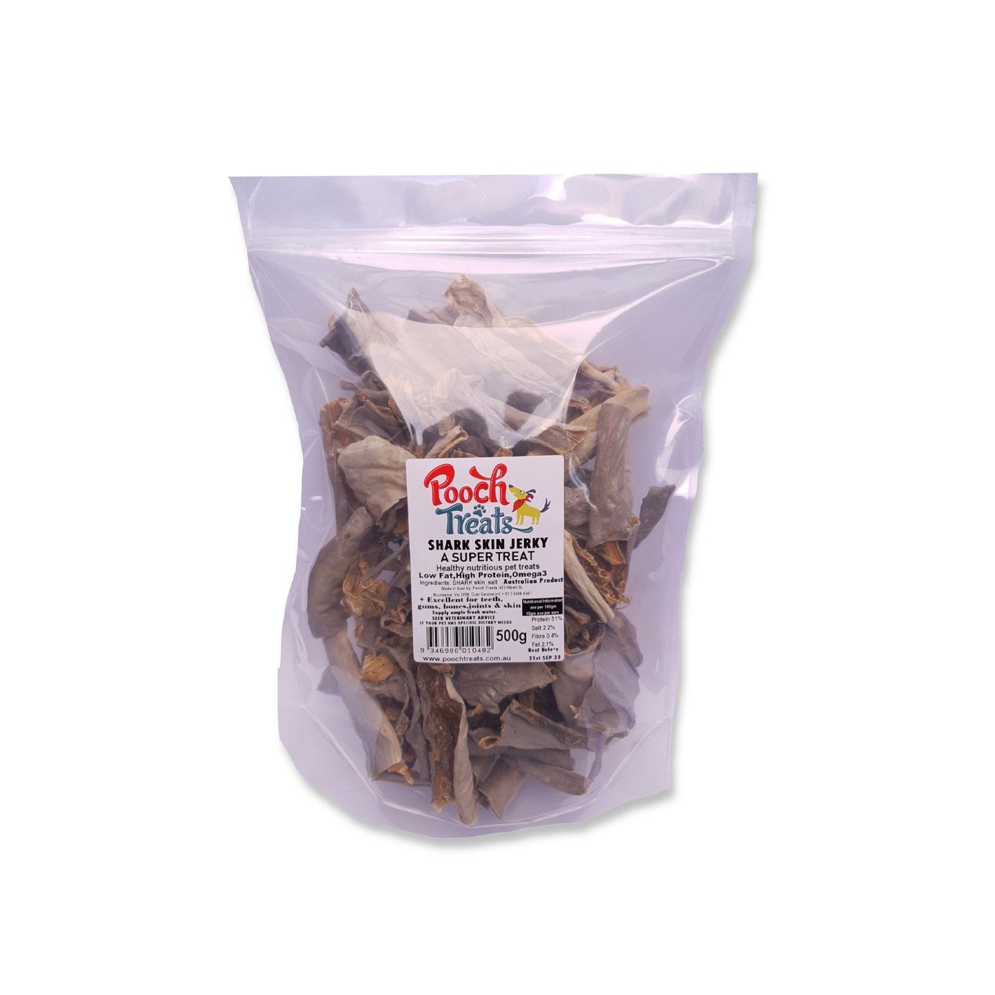 Pooch Treats Shark Skin Jerky Dog Treats
