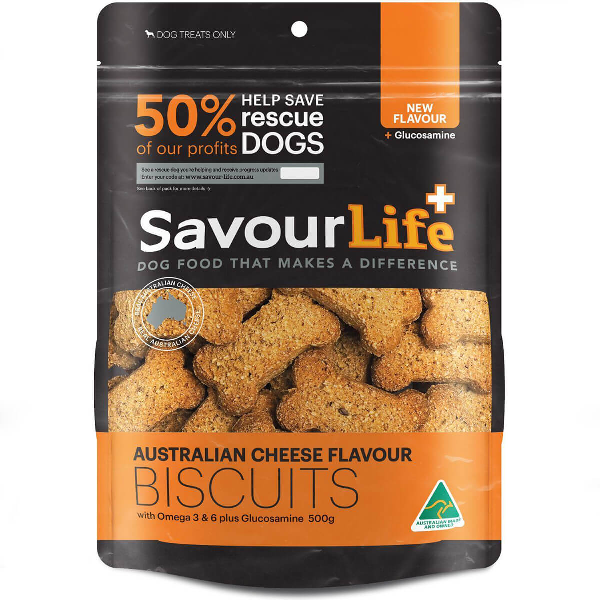 SavourLife Australian Cheese Biscuits Dog Treats