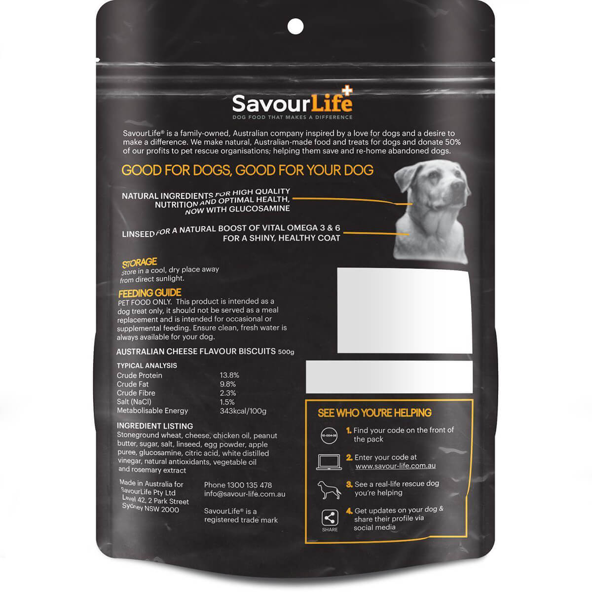 SavourLife Australian Cheese Biscuits Dog Treats