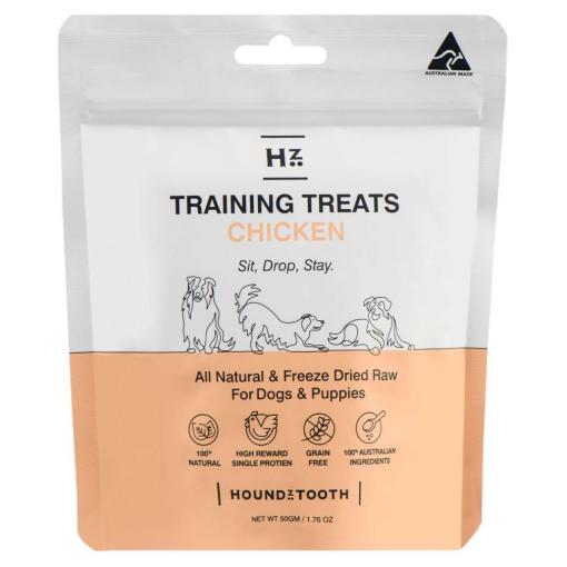 Houndztooth Chicken Training Treats Dog Treats