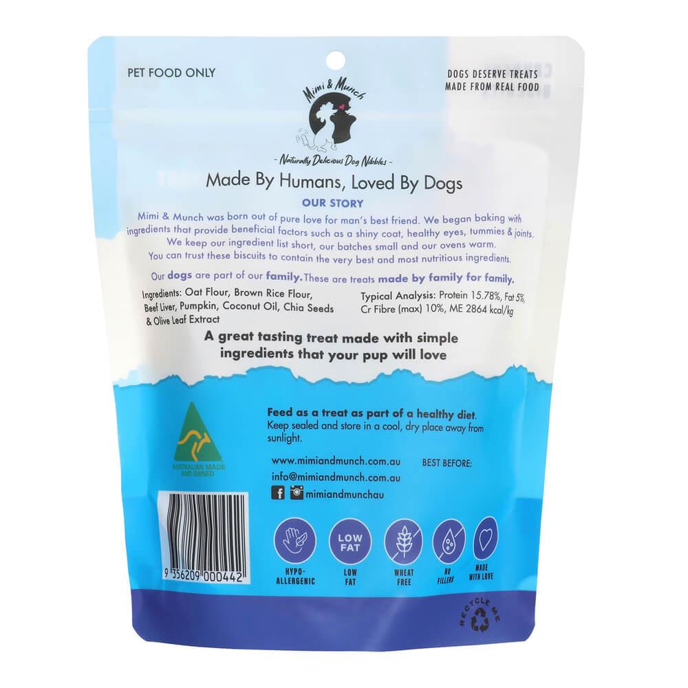 Mimi & Munch Liver Lover Dog Treats 180g