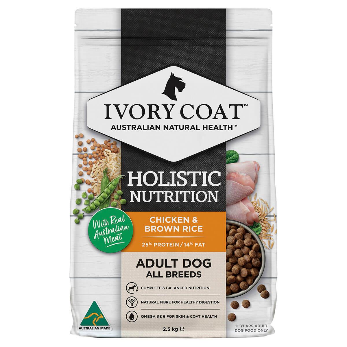 Ivory Coat Adult Chicken & Brown Rice Dry Dog Food