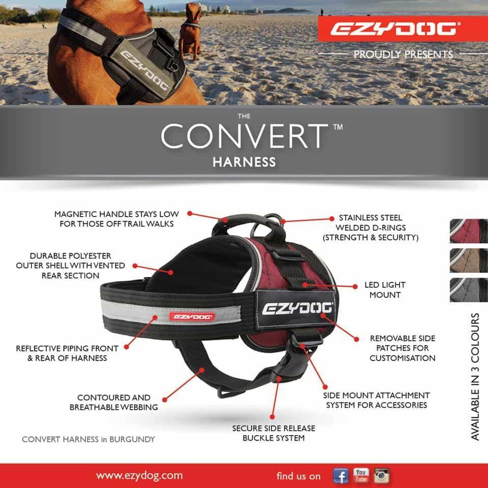 EzyDog Convert Utility Dog Harness