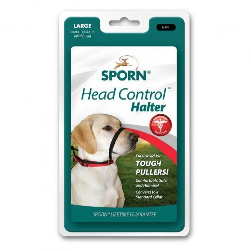 Sporn Head Halter Black