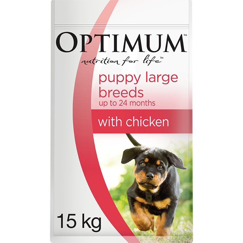 Optimum Large Breed Puppy Chicken Dry Dog Food