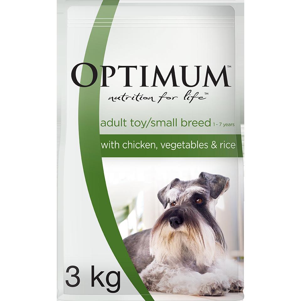 Optimum Small Breed Adult Chicken, Vegetables & Rice Dry Dog Food