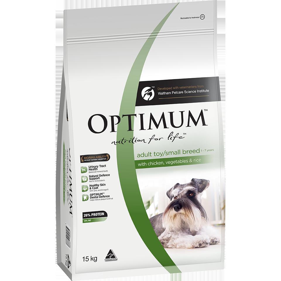 Optimum Small Breed Adult Chicken, Vegetables & Rice Dry Dog Food