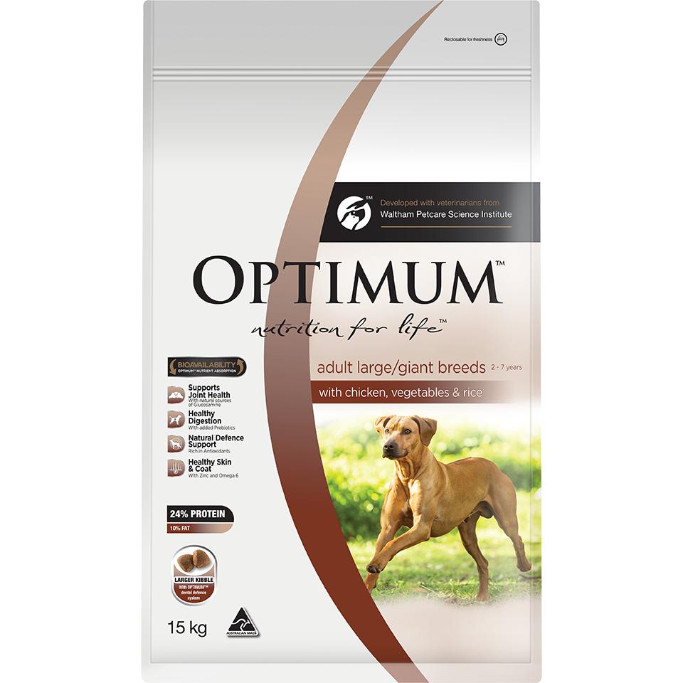 Optimum Large Breed Adult Chicken Dry Dog Food