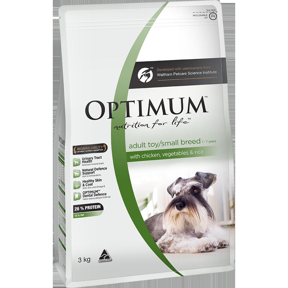 Optimum Small Breed Adult Chicken, Vegetables & Rice Dry Dog Food
