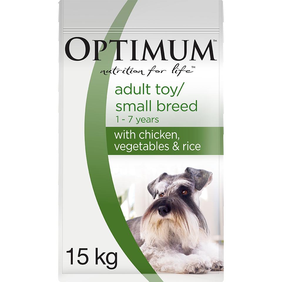 Optimum Small Breed Adult Chicken, Vegetables & Rice Dry Dog Food