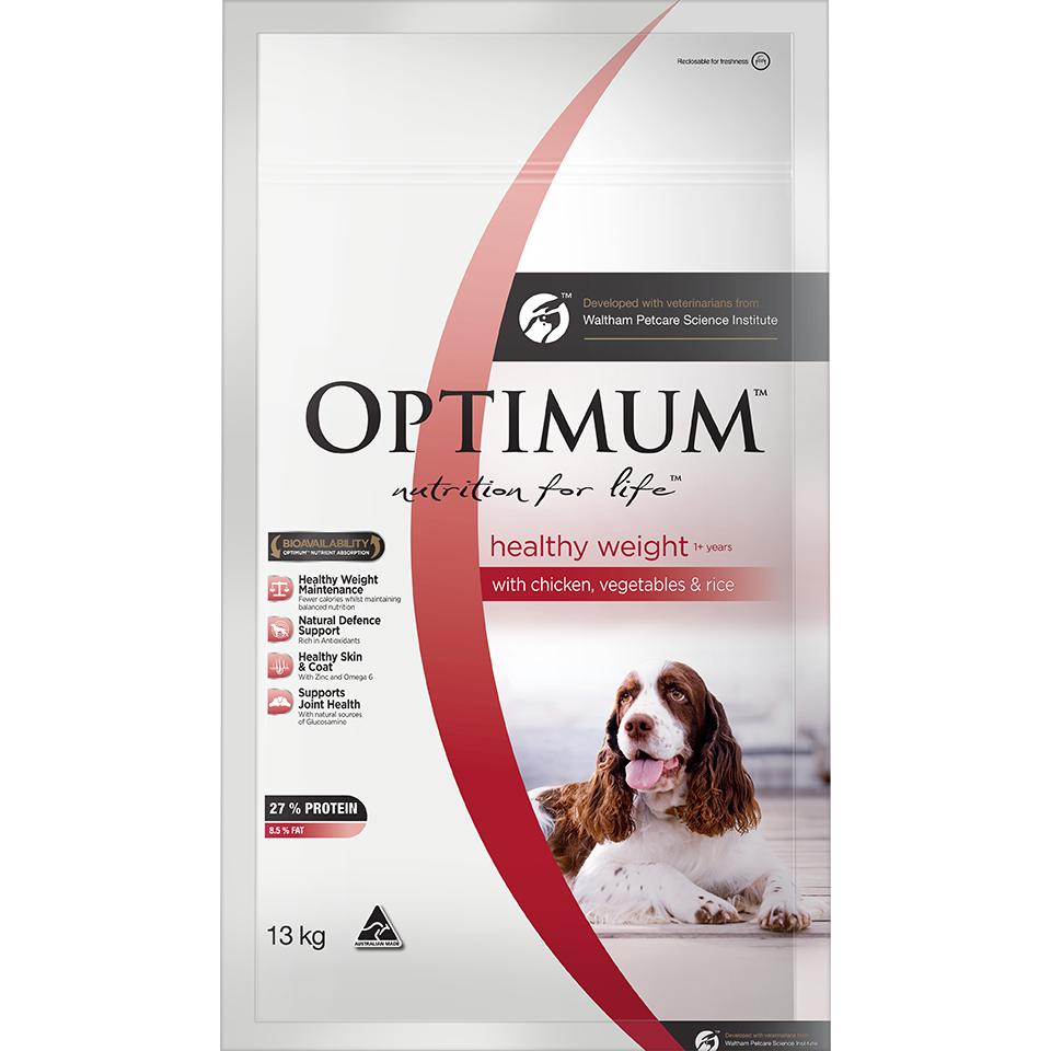 Optimum Lite & Healthy Adult Chicken, Vegetables & Rice Dry Dog Food