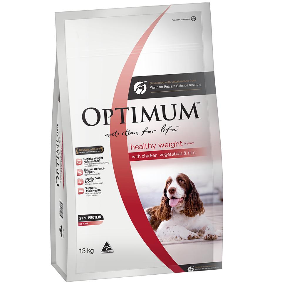 Optimum Lite & Healthy Adult Chicken, Vegetables & Rice Dry Dog Food