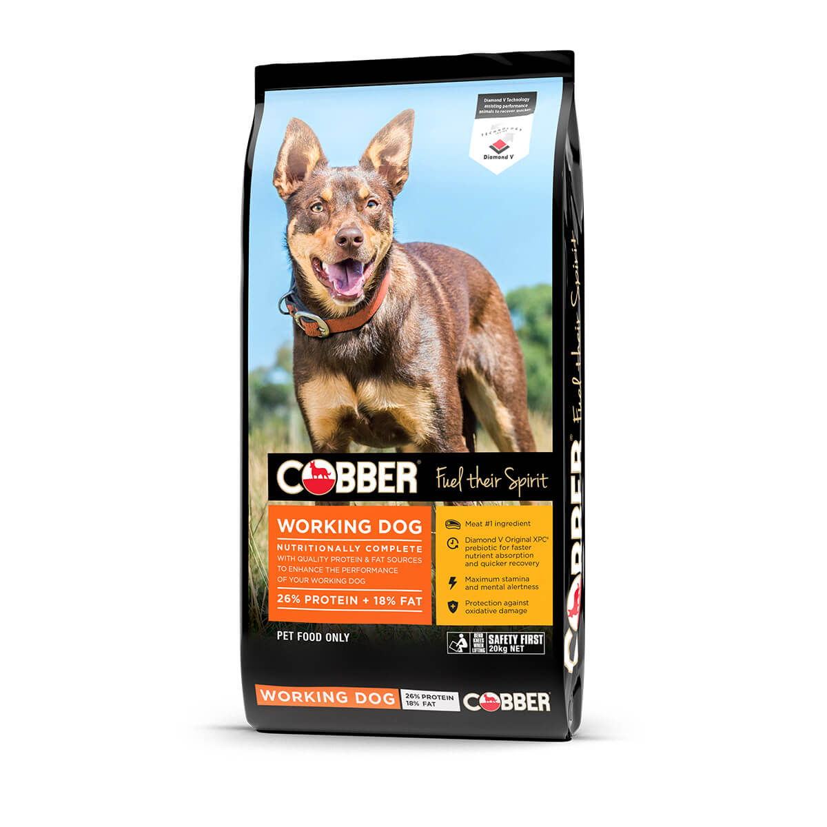 Cobber Working Dog Dry Dog Food 20kg
