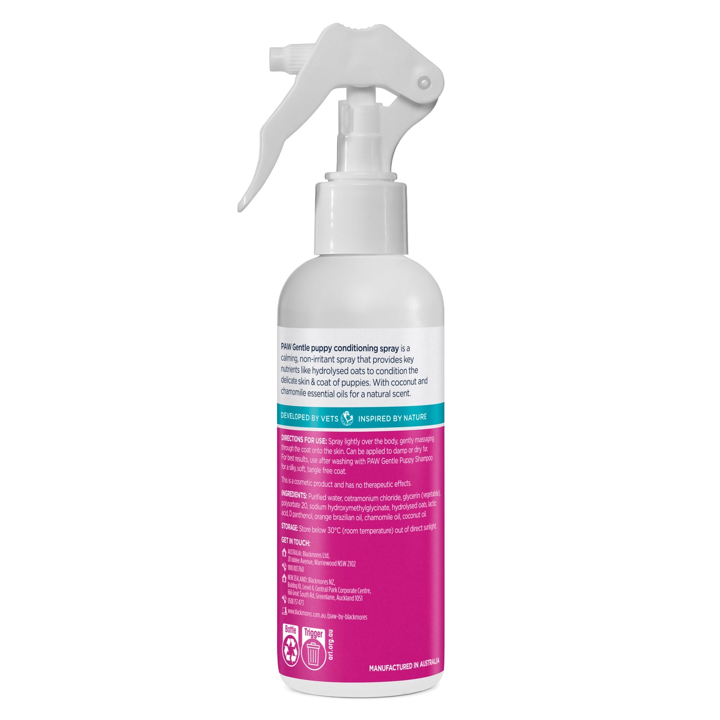 PAW Puppy Conditioning Spray