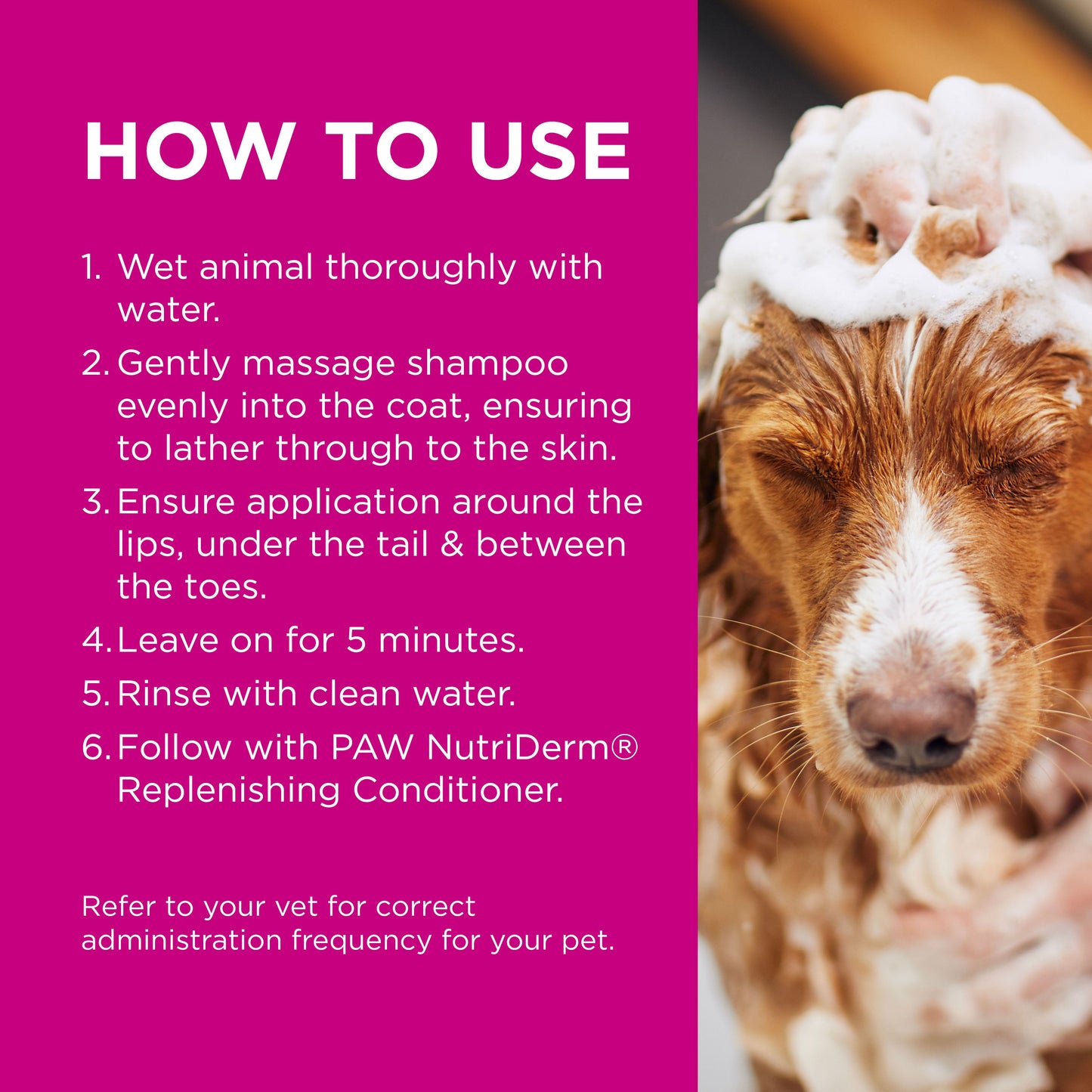 PAW Nutriderm Shampoo 500ml