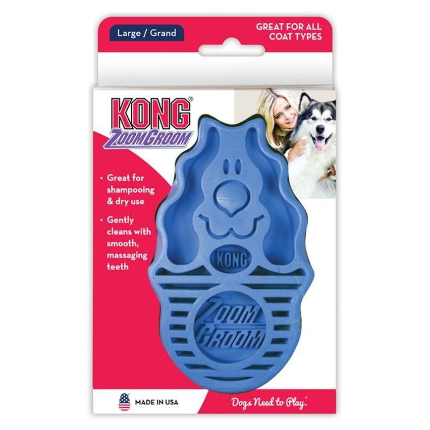 KONG ZoomGroom Dog Brush
