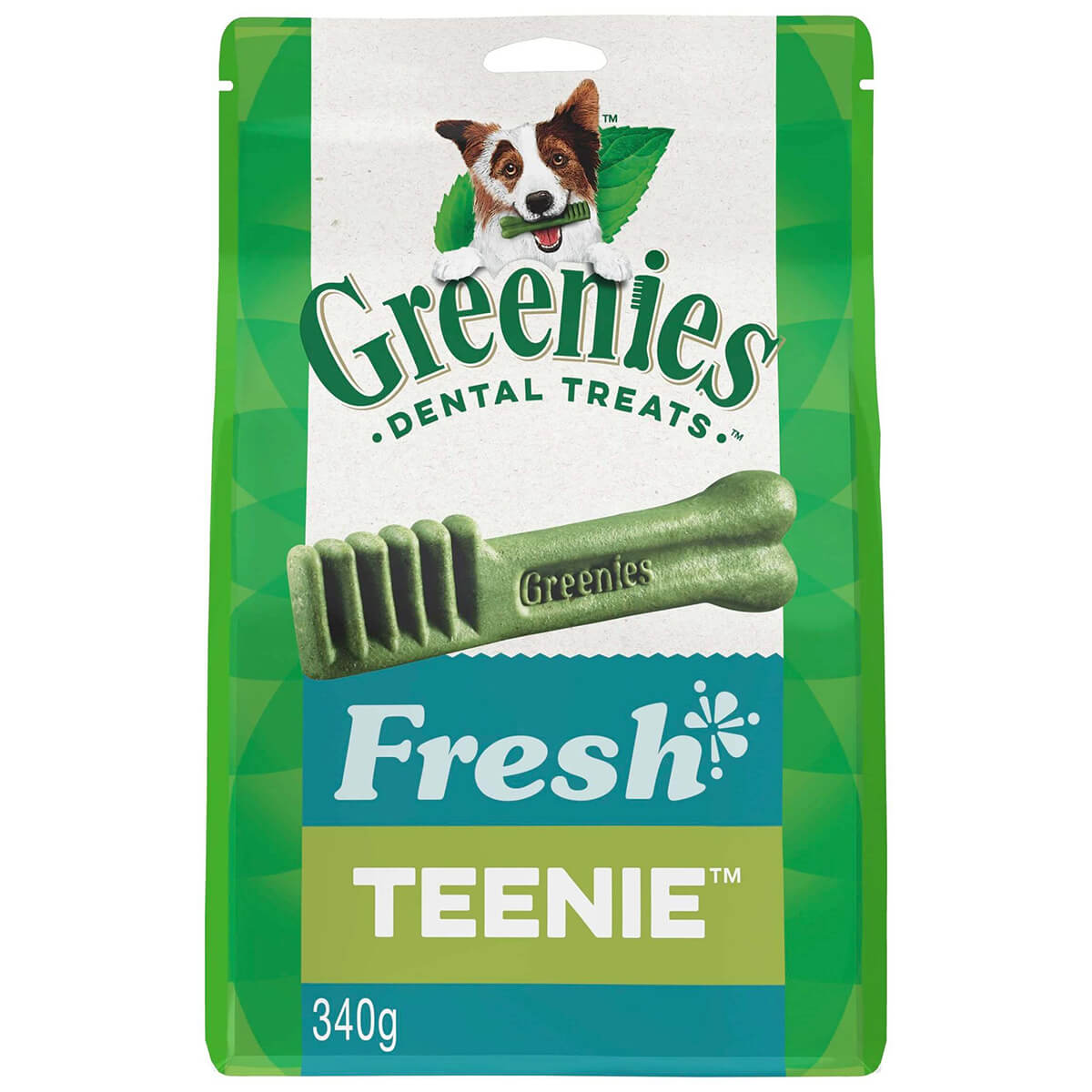 Greenies Freshmint Teenie Dental Chews Dog Treats