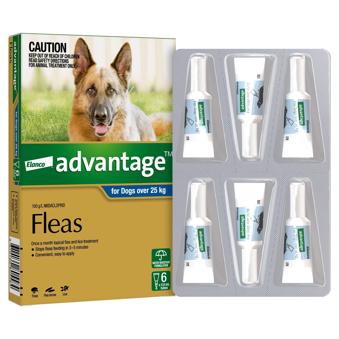 Advantage Flea Treatment 25kg+ Dog
