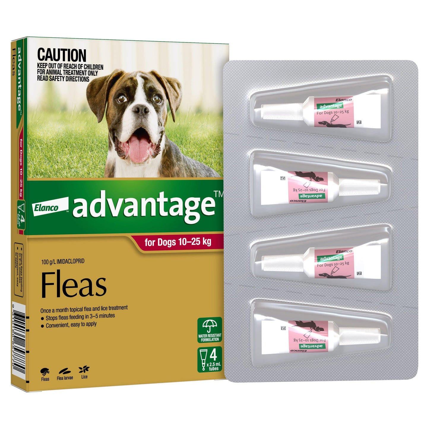 Advantage Flea Treatment 10-25kg Dog