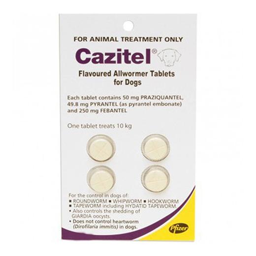 Cazitel Worming Tablets 10kg Dog