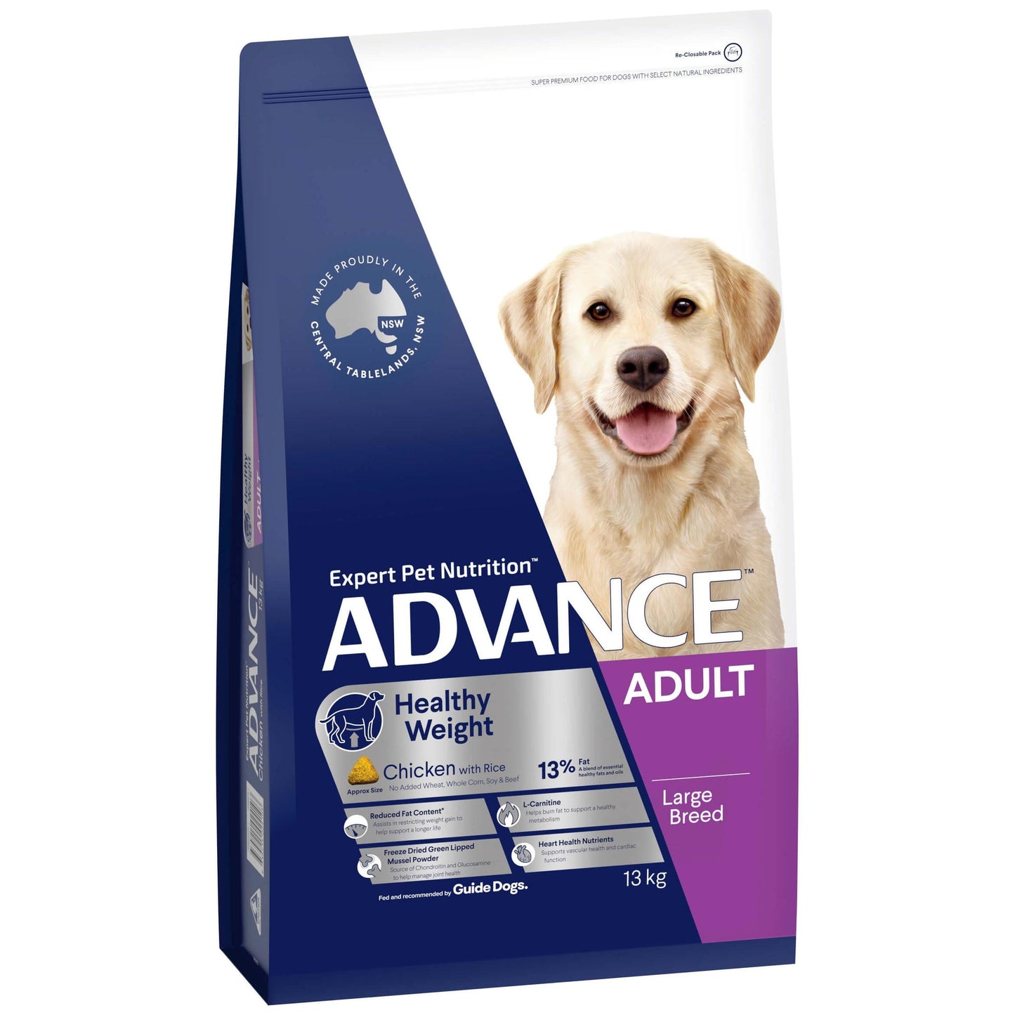Advance Weight Control Large Breed Adult Chicken Dry Dog Food