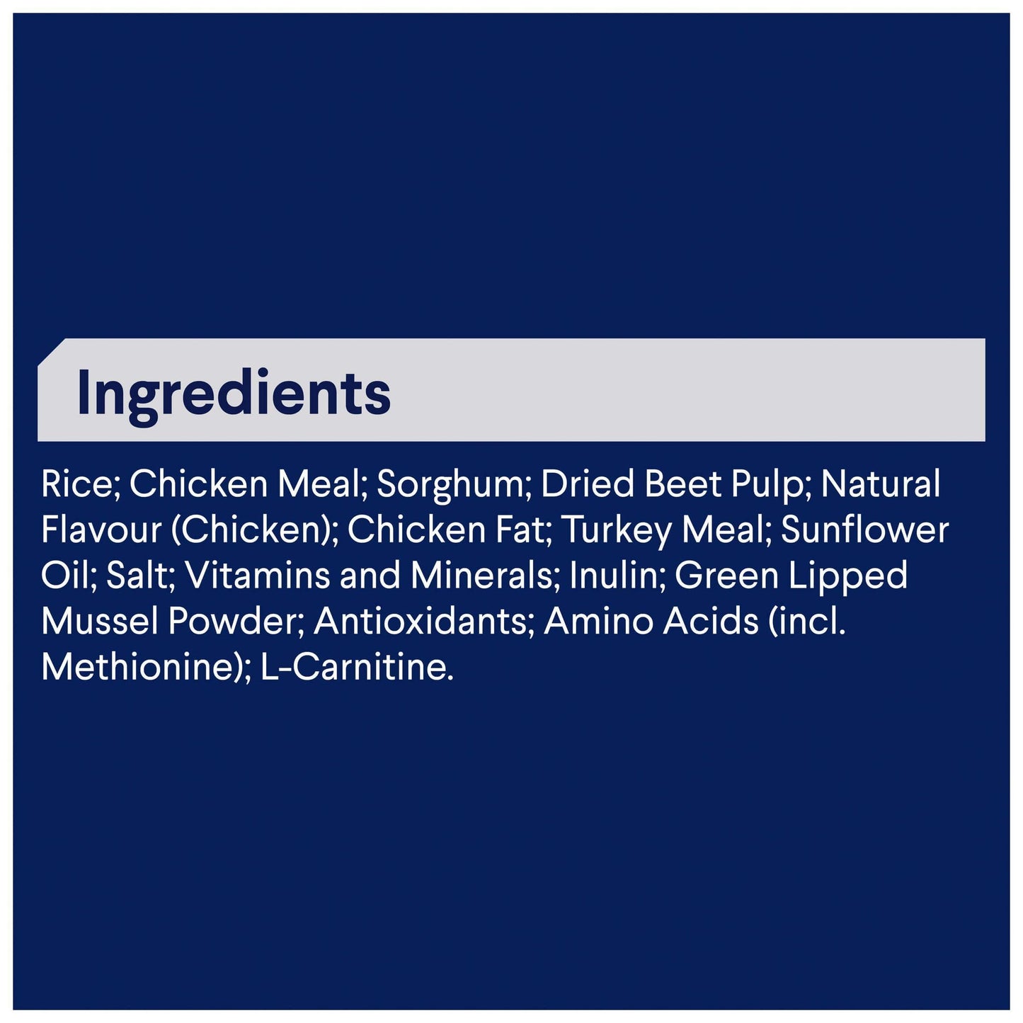 Advance Adult Weight Control Chicken Dry Dog Food