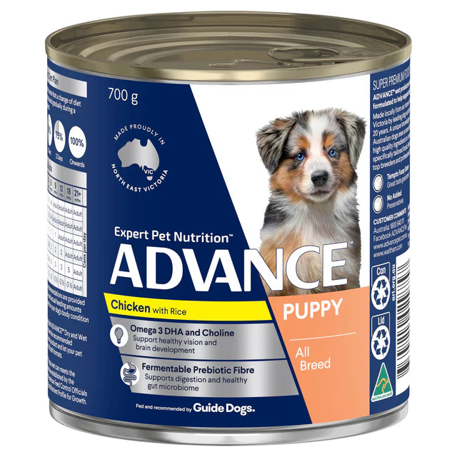 Advance  Puppy  Chicken and Rice  Canned Puppy Food