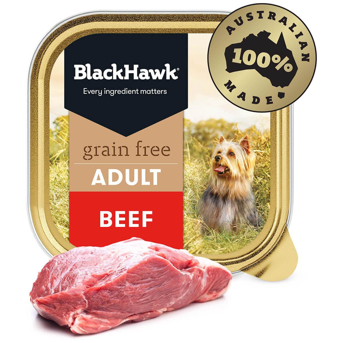 Black Hawk Grain Free Adult Beef Wet Dog Food