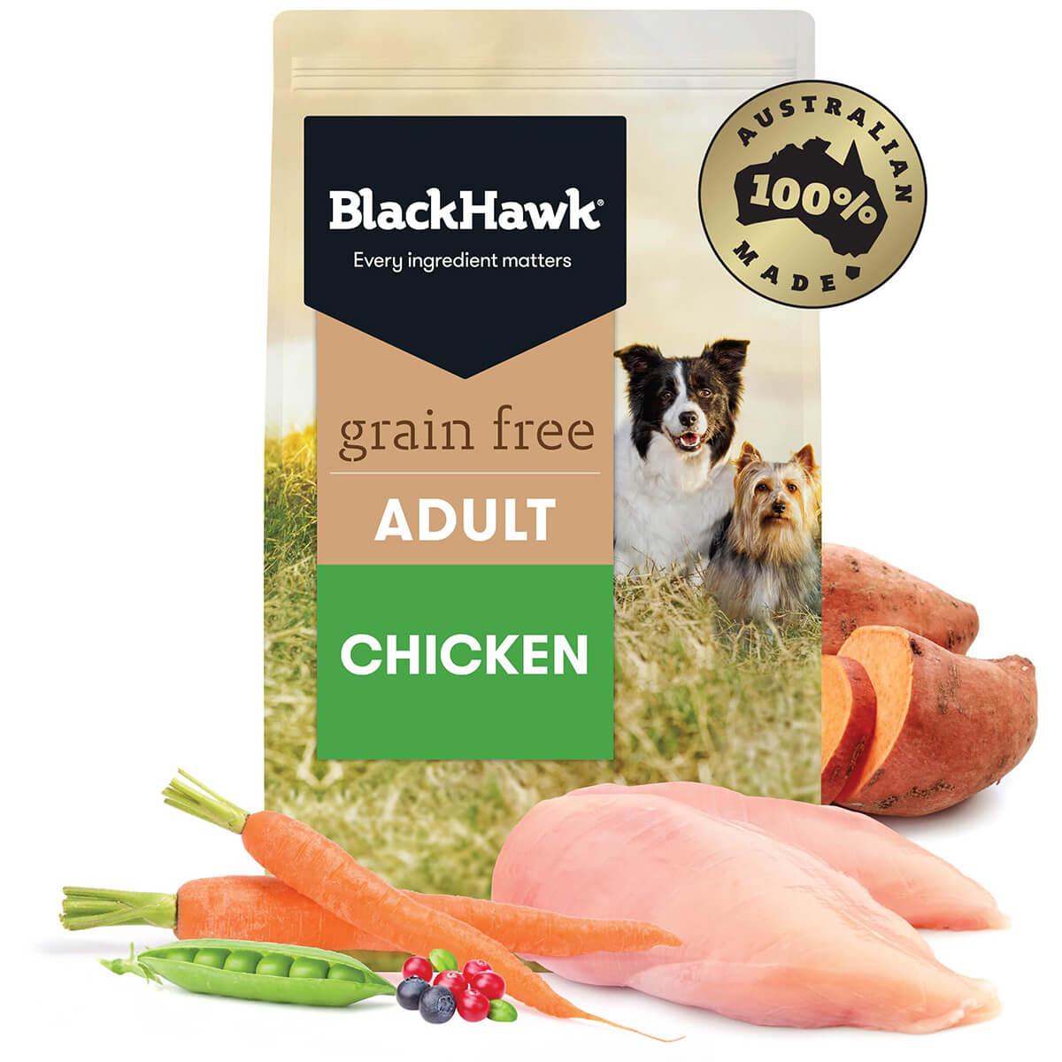 Black Hawk Grain Free Adult Chicken Dry Dog Food