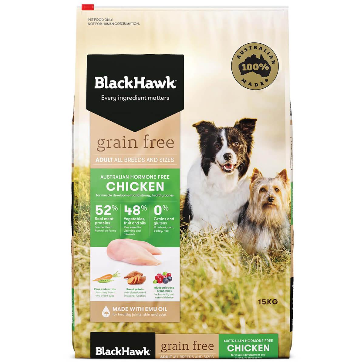 Black Hawk Grain Free Adult Chicken Dry Dog Food