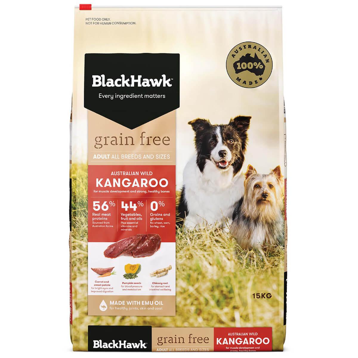 Black Hawk Grain Free Adult Kangaroo Dry Dog Food