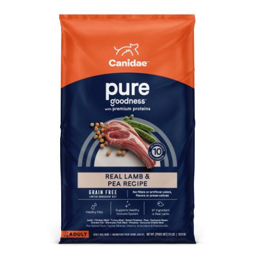 Canidae Pure Dog Grain Free Adult Lamb & Pea Dry Dog Food